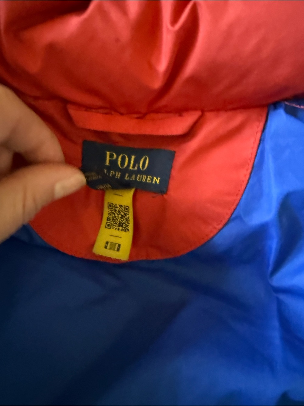 POLO Ralph Lauren Water-Repellent Down Jacket sz 7 - Picture 5 of 9